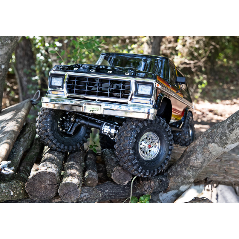 TRAXXAS TRX-4 FORD BRONCO 1979 CRAWLER 1/10 4X4 RTR CARROCERIA SIN CLIP - Imagen 9
