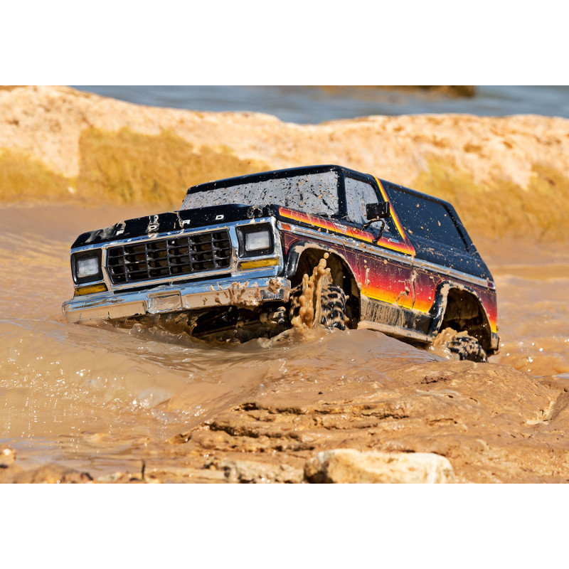 TRAXXAS TRX-4 FORD BRONCO 1979 CRAWLER 1/10 4X4 RTR CARROCERIA SIN CLIP - Imagen 13
