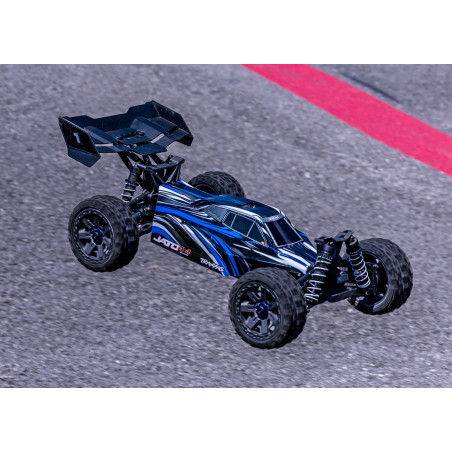 TRAXXAS JATO +COMBO Traxxas 2S (1 batería LiPO 2843X de 7,4 V y 1 batería 2970GX) TRAXXAS JATO 4x4 BL-2S BUGGY 1/8 AZUL - Imagen 14