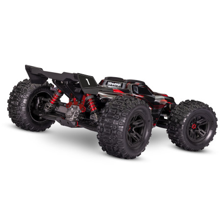 TRAXXAS SLEDGE CON CINTURON 1/8 BRUSHLESS 6S RTR ROJO - Imagen 3