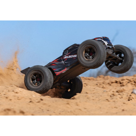 TRAXXAS SLEDGE CON CINTURON 1/8 BRUSHLESS 6S RTR ROJO - Imagen 14