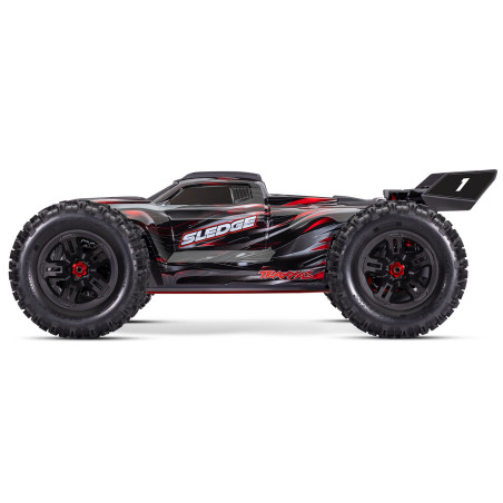 TRAXXAS SLEDGE CON CINTURON 1/8 BRUSHLESS 6S RTR ROJO - Imagen 4