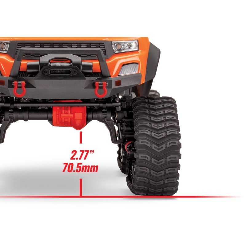 TRAXXAS  TRX-4 4WD 1/10 CRAWLER SPORT + TRAXX EDITION NARANJA -,MOTOR TITAN 21T - Imagen 7