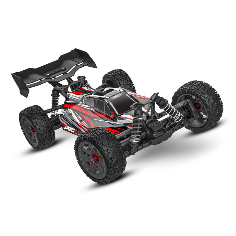 TRAXXAS JATO 4x4 BL-2S BUGGY 1/8 ROJO(INCLUYE CAMBIO DE SERVO ORIGINAL A TRX2075X) - Imagen 3