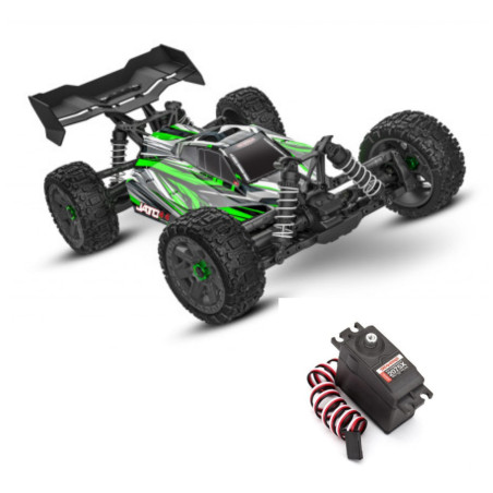 TRAXXAS JATO 4x4 BL-2S BUGGY 1/8 VERDE - Imagen 2