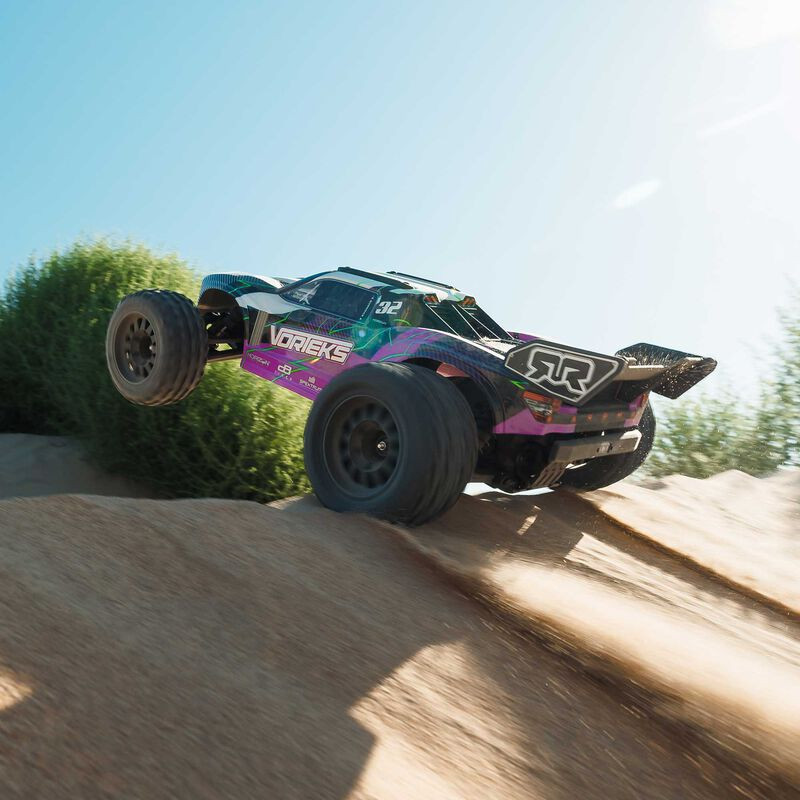 ARRMA VORTEKS MEGA 550 Brushed 2WD RTR a escala 1/10 con batería y cargador, - Imagen 18