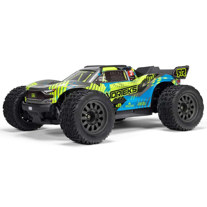 ARRMA VORTEKS 223S DSC 4X4 3S BLX 1/10 Stadium Truck RTR Brushless RTR ,VERDE AZULADO - Imagen 1