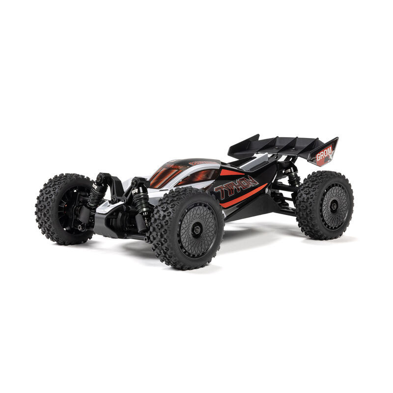 ARRMA TYPHON GROM 223S BLX BUGGY 4x4 1/18 BRUSHLESS RTR,PLATA - Imagen 2