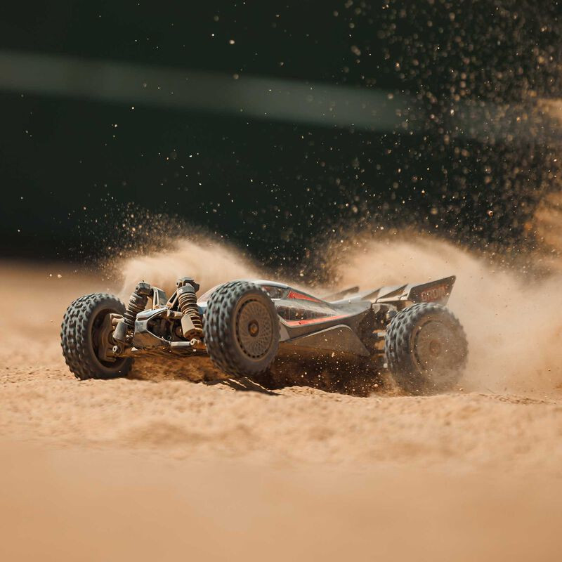 ARRMA TYPHON GROM 223S BLX BUGGY 4x4 1/18 BRUSHLESS RTR,PLATA - Imagen 15