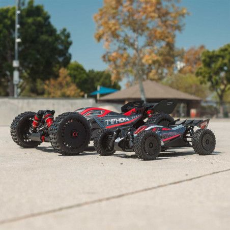 ARRMA TYPHON GROM 223S BLX BUGGY 4x4 1/18 BRUSHLESS RTR,PLATA - Imagen 17