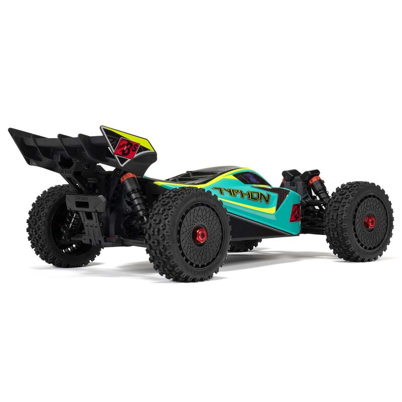 ARRMA TYPHON BUGGY BRUSHLESS 223S DSC 4X4 RTR1/8, VERDE - Imagen 6