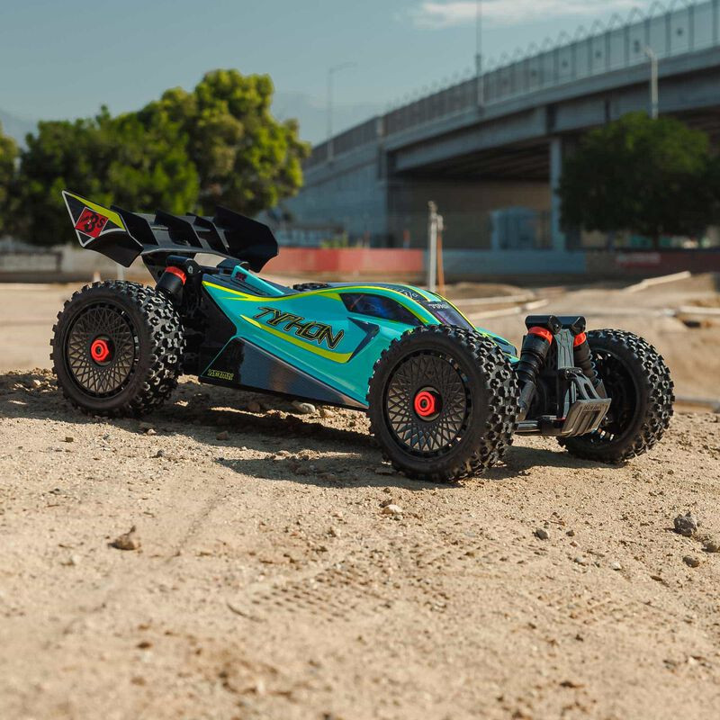 ARRMA TYPHON BUGGY BRUSHLESS 223S DSC 4X4 RTR1/8, VERDE - Imagen 10