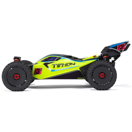 ARRMA TYPHON BUGGY BRUSHLESS 223S DSC 4X4 RTR1/8, AMARILLO - Imagen 8