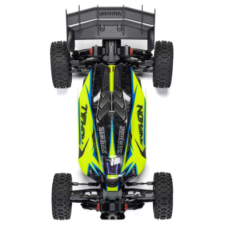 ARRMA TYPHON BUGGY BRUSHLESS 223S DSC 4X4 RTR1/8, AMARILLO - Imagen 11