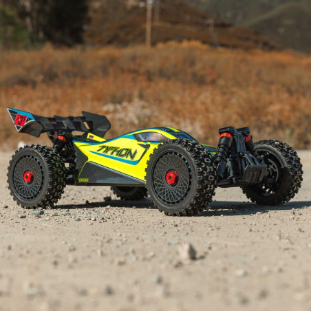 ARRMA TYPHON BUGGY BRUSHLESS 223S DSC 4X4 RTR1/8, AMARILLO - Imagen 14