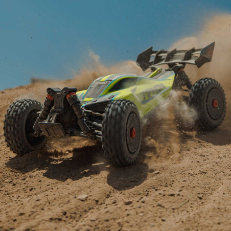 ARRMA TYPHON BUGGY BRUSHLESS 223S DSC 4X4 RTR1/8, AMARILLO - Imagen 15