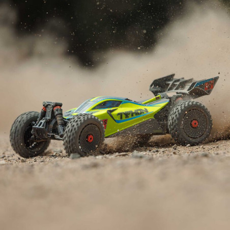 ARRMA TYPHON BUGGY BRUSHLESS 223S DSC 4X4 RTR1/8, AMARILLO - Imagen 16