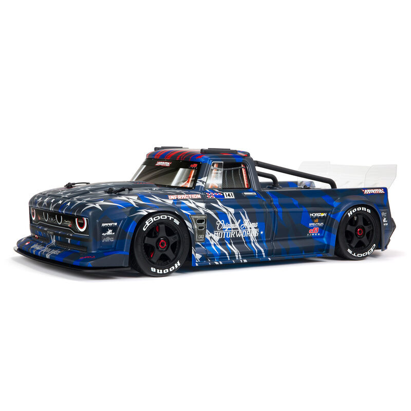 ARRMA INFRACCION 1/7 6S AVC 4X4 RTR 4WD BRUSHLESS,AZUL - Imagen 1