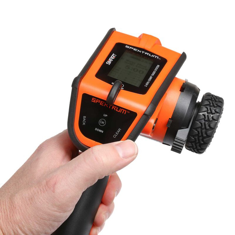 EMISORA DSMR resistente de 6 canales DX6, solo color naranja - Imagen 8