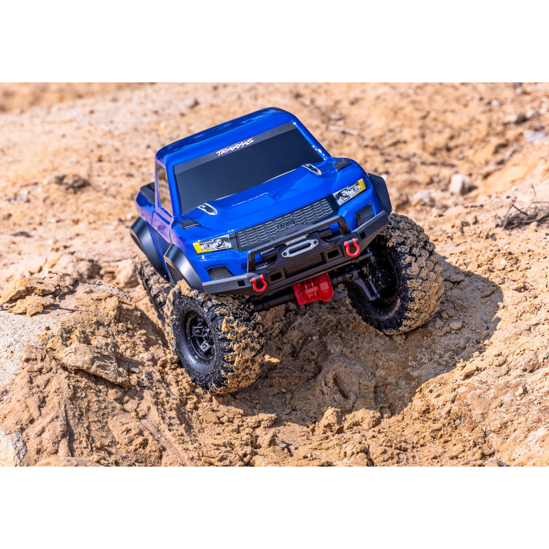 TRAXXAS TRX-4 Sport sin clip 1/10 4WD AZUL INCLUYE CAMBIO DE SERVO ORIGINAL POR YELLOW 30KG - Imagen 16