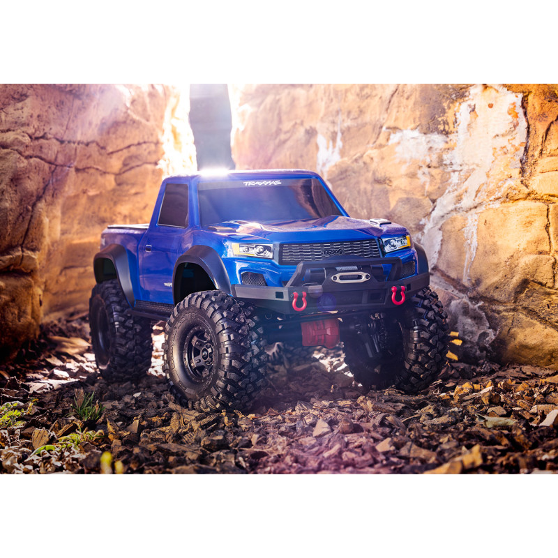 TRAXXAS TRX-4 Sport sin clip 1/10 4WD AZUL INCLUYE CAMBIO DE SERVO ORIGINAL POR YELLOW 30KG - Imagen 17
