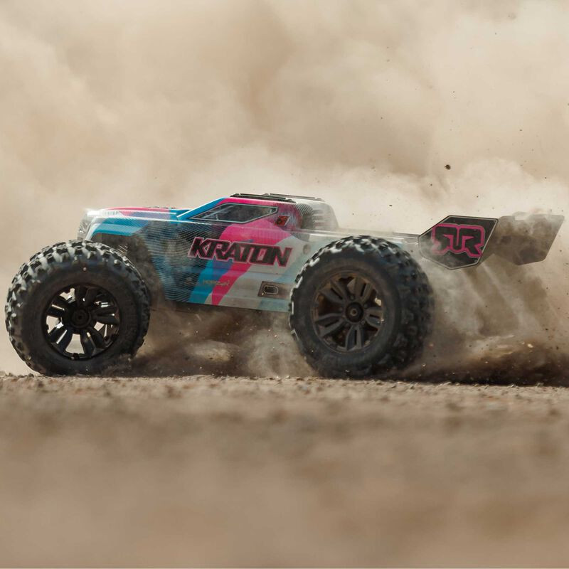 PACK ARRMA KRATON 6S 4X4 RTR 1/8 BLX V6+2XBATERIA 7000MAH 11,1V 3S+CARGADOR 80W+PROTECCION CARDANS,CHASIS Y AMORTIGUADORES - Imagen 21