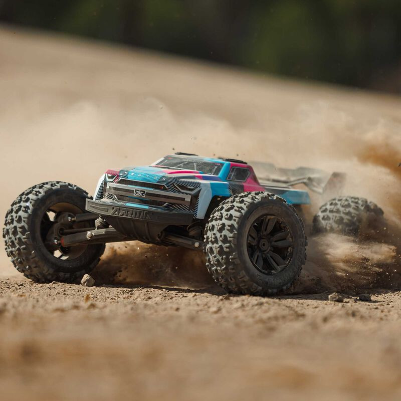PACK ARRMA KRATON 6S 4X4 RTR 1/8 BLX V6+2XBATERIA 7000MAH 11,1V 3S+CARGADOR 80W+PROTECCION CARDANS,CHASIS Y AMORTIGUADORES - Imagen 23