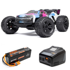 INCLUYE   Batería de polímero de litio Basher Smart G2 Pro de 22,2 V, 6800 mAh, 6S y 120 C: IC5+SPEKTRUM Smart S1100 G2 1x100W A - Imagen 1