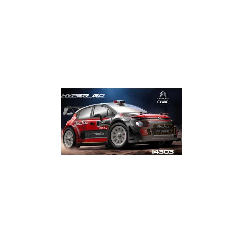 Hyper Go Rally - Citröen® C3 WRC 1:14 Brushless con Giróscopo - Imagen 11