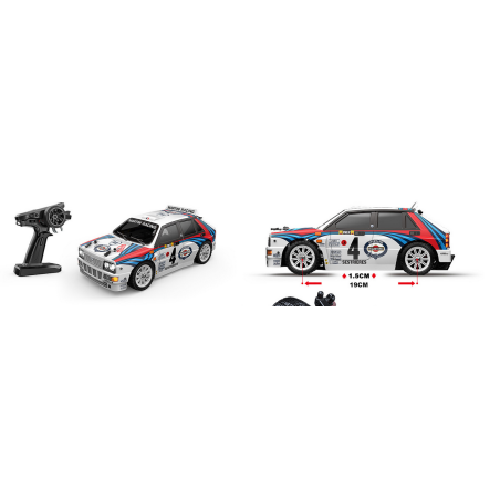 Hyper Go Rally - Lancia Delta Integrale® 1:14 Brushless con Giróscopo - Imagen 13