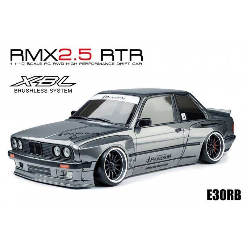 MST RMX 2.5 2WD 1/10 Drift Car RTR - Brushless 2.4G / Body E30RB (BMW M3) - Gris - Imagen 1