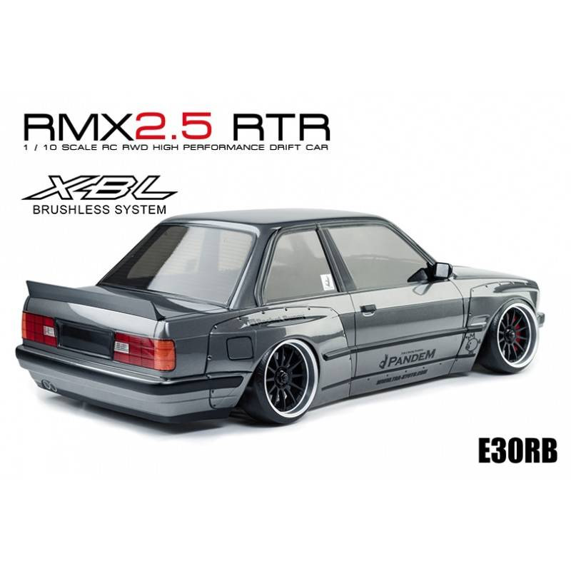 MST RMX 2.5 2WD 1/10 Drift Car RTR - Brushless 2.4G / Body E30RB (BMW M3) - Gris - Imagen 2