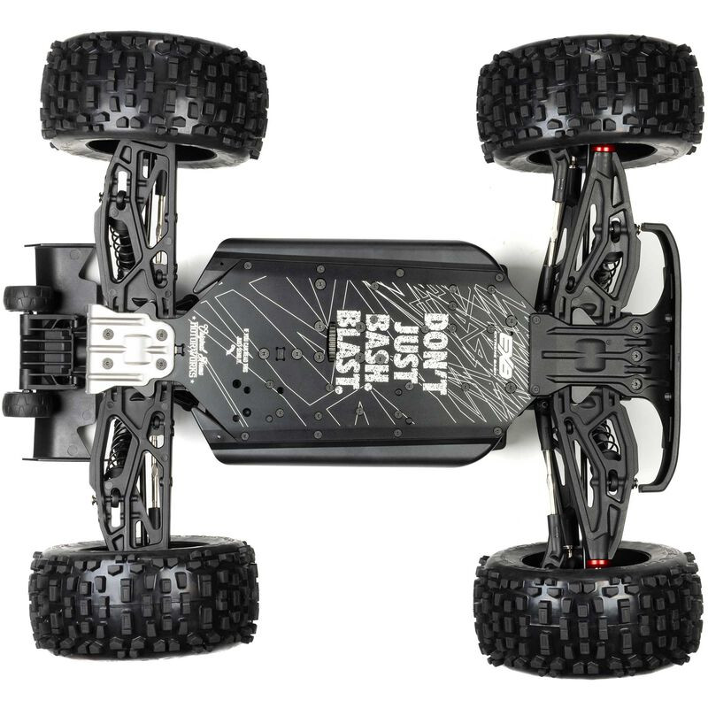 ARRMA NOTORIOUS 6S 4X4 RTR CAMION ACROBACIAS,BRUSHLESS 1/8 NEGRO - Imagen 7