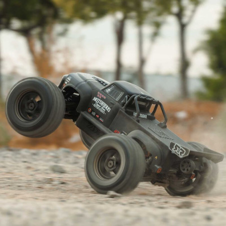 ARRMA NOTORIOUS 6S 4X4 RTR CAMION ACROBACIAS,BRUSHLESS 1/8 NEGRO - Imagen 9