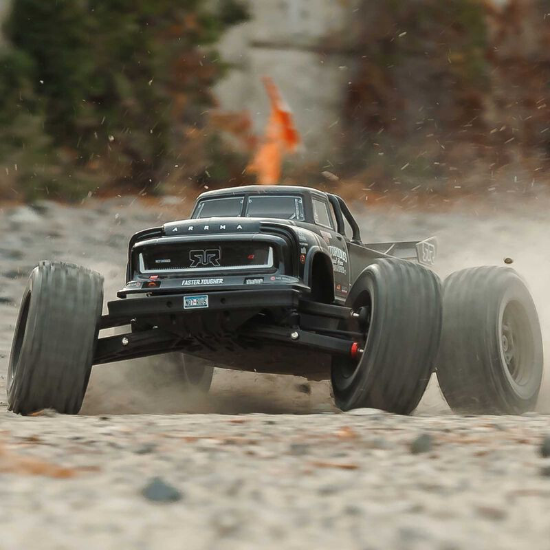 ARRMA NOTORIOUS 6S 4X4 RTR CAMION ACROBACIAS,BRUSHLESS 1/8 NEGRO - Imagen 13