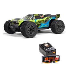 PACK 5000 ARRMA VORTEKS 223S DSC 4X4 3S BLX+BATERIA 5000MAH 11,1V+CARGADOR SPEKTRUM - Imagen 1