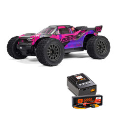 PACK 5000 ARRMA VORTEKS 223S DSC 4X4 3S BLX+BATERIA 5000MAH 11,1V+CARGADOR SPEKTRUM - Imagen 1