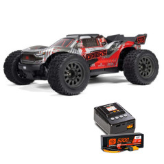 PACK 5000 ARRMA VORTEKS 223S DSC 4X4 3S BLX+BATERIA 5000MAH 11,1V+CARGADOR SPEKTRUM - Imagen 1