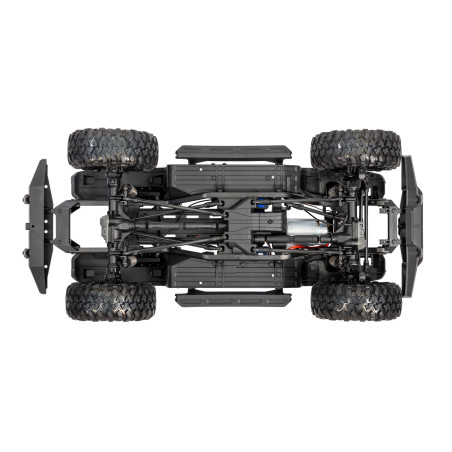 TRAXXAS TRX4 LAND ROVER DEFENDER CRAWLER 4X4 ,CARROCERIA SIN CLIP, 1/10 RTR GRIS INCLUYE CAMBIO DE SERVO ORIGINAL A YELLOW 30KG - Imagen 12