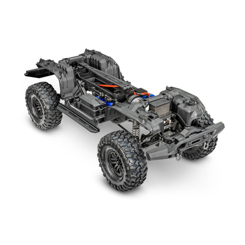 TRAXXAS TRX4 LAND ROVER DEFENDER CRAWLER 4X4 ,CARROCERIA SIN CLIP, 1/10 RTR GRIS INCLUYE CAMBIO DE SERVO ORIGINAL A YELLOW 30KG - Imagen 19