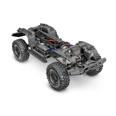 TRAXXAS TRX4 LAND ROVER DEFENDER CRAWLER 4X4 ,CARROCERIA SIN CLIP, 1/10 RTR GRIS INCLUYE CAMBIO DE SERVO ORIGINAL A YELLOW 30KG - Imagen 19