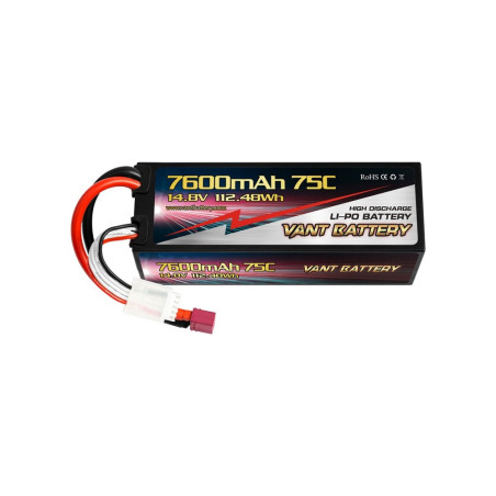 Batería Vant LiPo 4S 7.600 mAh - 75C - Imagen 1