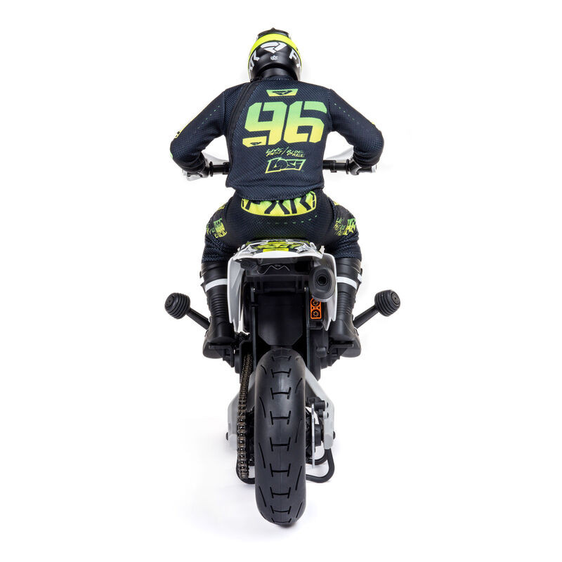 LOSI 1/4 PROMOTO-SM FXR SUPERMOTO RTR Básica, Blanca - Imagen 6