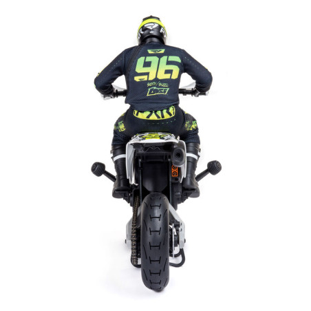 LOSI 1/4 PROMOTO-SM FXR SUPERMOTO RTR Básica, Blanca - Imagen 6