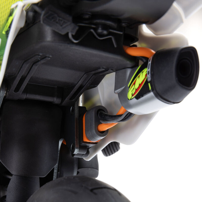 LOSI 1/4 PROMOTO-SM FXR SUPERMOTO RTR Básica, Blanca - Imagen 16