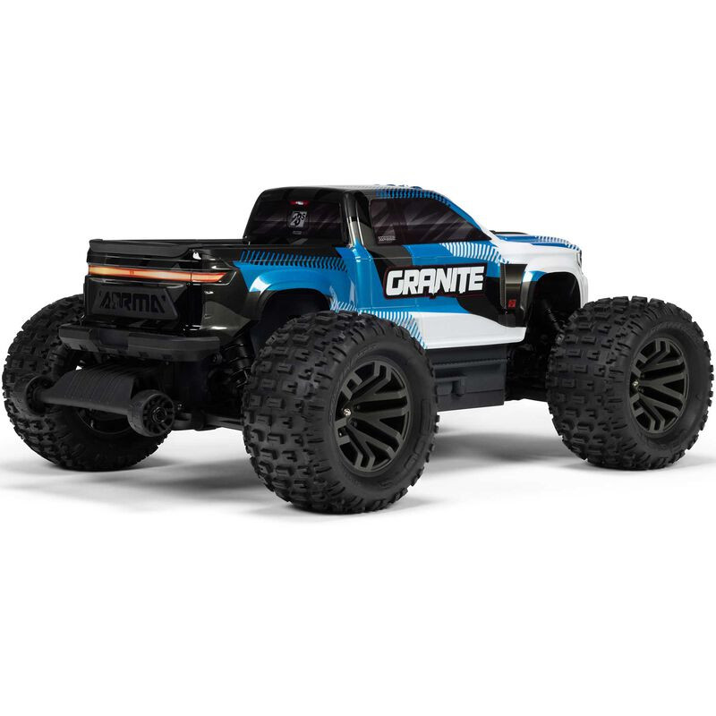 CAMION MONSTRUO ARRMA 1/10 GRANITE 223S BRUSHLESS 4WD RTR AZUL - Imagen 9