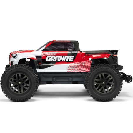 CAMION MONSTRUO ARRMA 1/10 GRANITE 223S BRUSHLESS 4WD RTR ROJO - Imagen 2