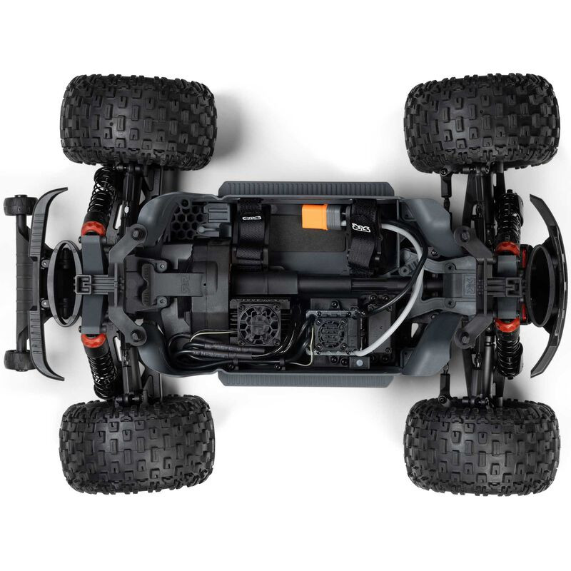 CAMION MONSTRUO ARRMA 1/10 GRANITE 223S BRUSHLESS 4WD RTR ROJO - Imagen 7