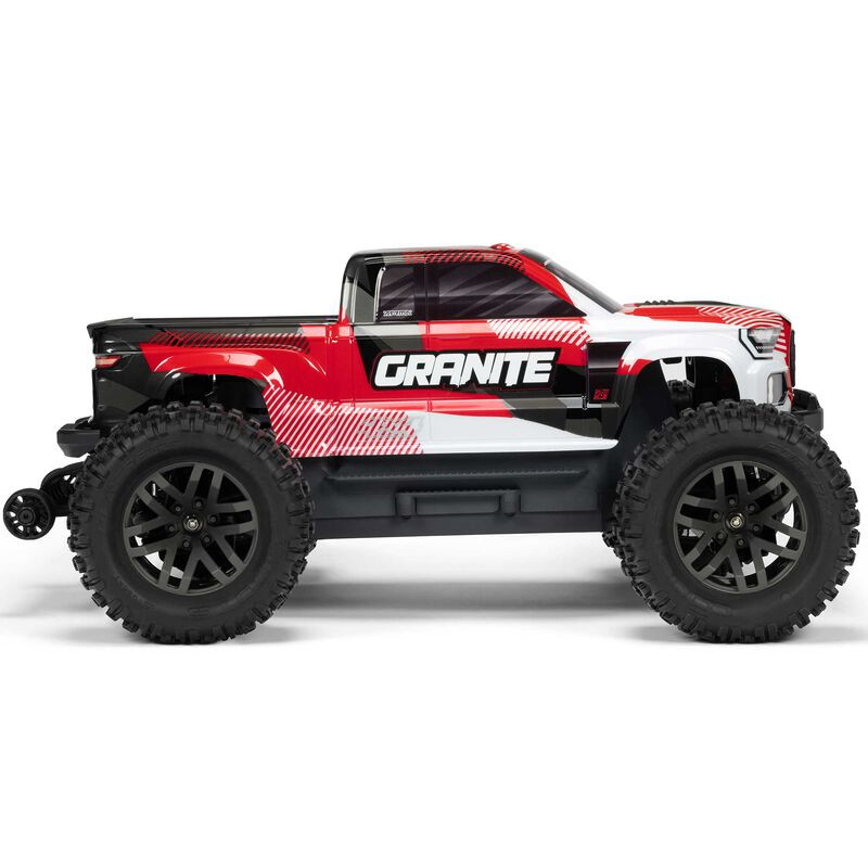 CAMION MONSTRUO ARRMA 1/10 GRANITE 223S BRUSHLESS 4WD RTR ROJO - Imagen 8