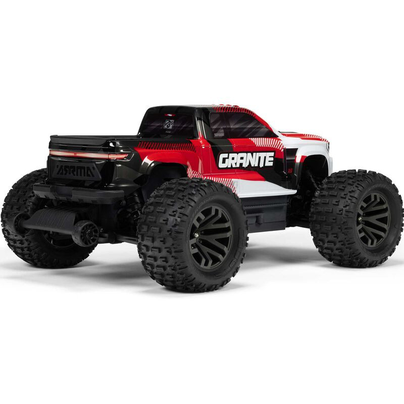 CAMION MONSTRUO ARRMA 1/10 GRANITE 223S BRUSHLESS 4WD RTR ROJO - Imagen 10